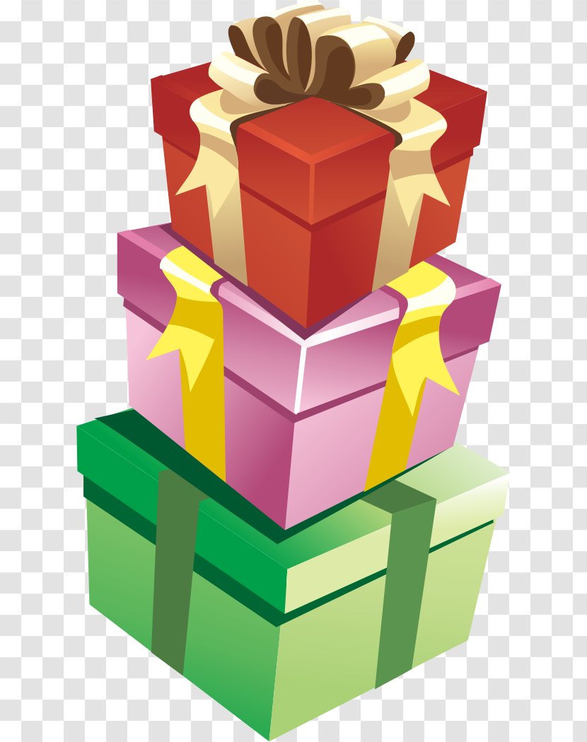 Gift Decorative Box - Christmas Transparent PNG