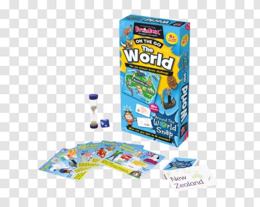 Board Game BrainBox The World Toy University Games Corporation - Education Transparent PNG