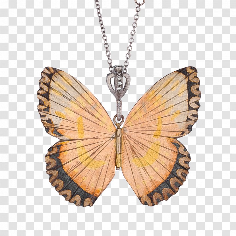 Monarch Butterfly Birdwing Necklace Ornithoptera Goliath - Invention Transparent PNG