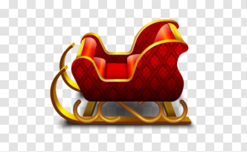 Santa Claus Sled Christmas Gift - Eve Transparent PNG