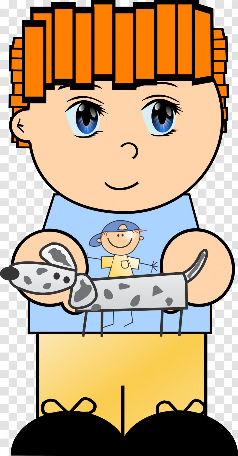 Cartoon Boy Clip Art Transparent PNG