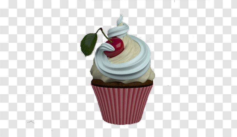 Cupcake Plums Delight Buttercream Bakery - Cream Cheese - Muffin Transparent PNG