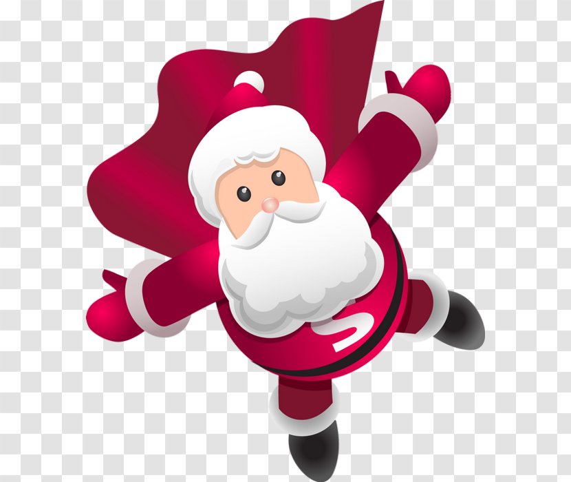 Santa Claus We Wish You A Merry Christmas Transparent PNG