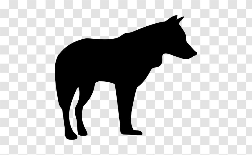 Silhouette Drawing Dog Breed - Snout Transparent PNG
