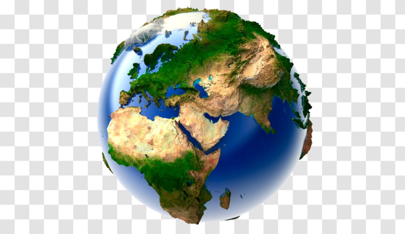 Globe World Map Image - Geography Transparent PNG