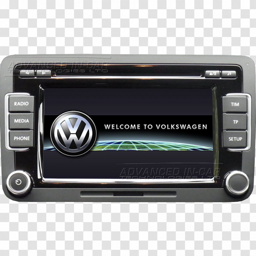 Car Volkswagen Golf Vehicle Audio Radio - Parking Transparent PNG