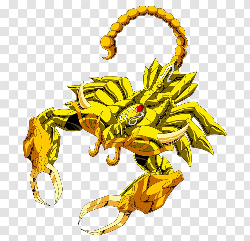 Scorpion Saint Seiya: Knights Of The Zodiac Leo Aiolia Pegasus Seiya - Flower Transparent PNG