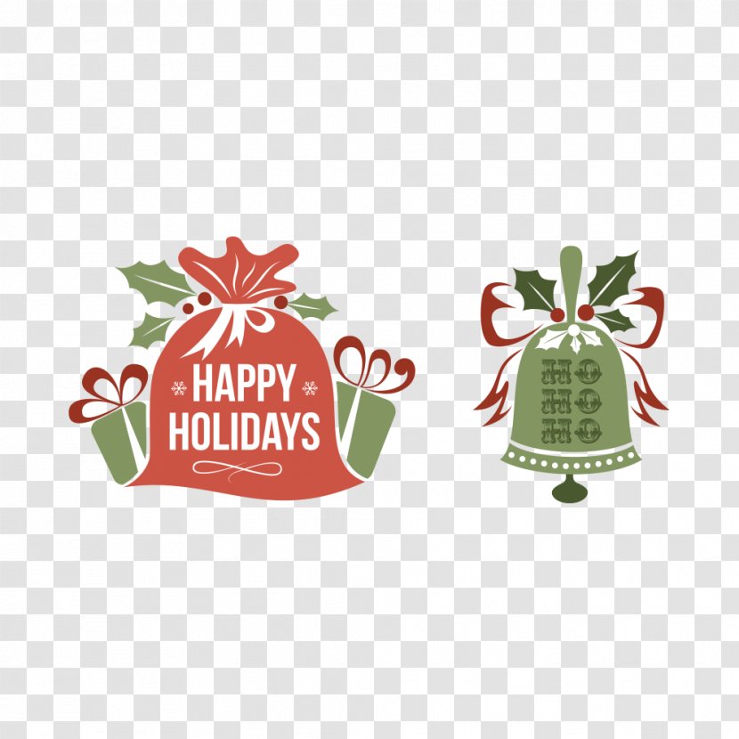 Christmas Ornament Gift - Logo - Bells Transparent PNG