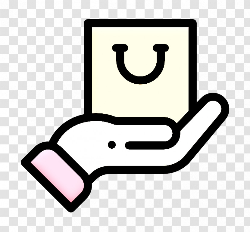 Shopping Icon Ecommerce Icon Hand Icon Transparent PNG