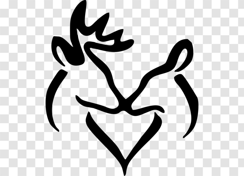 Decal Paper Hunting Clip Art - Flora - Deer Tattoo Transparent PNG