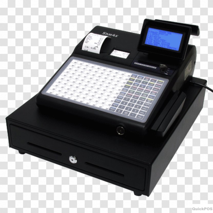 Cash Register Paper Point Of Sale Thermal Printing Printer Transparent PNG