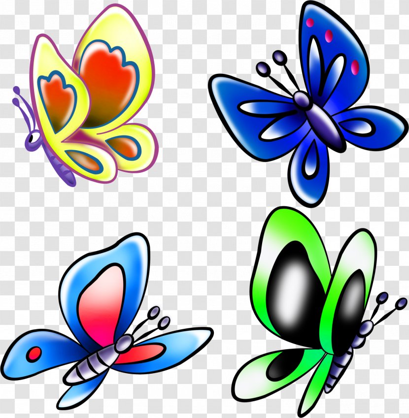 Animation Tongue-twister Clip Art - Monarch Butterfly Transparent PNG