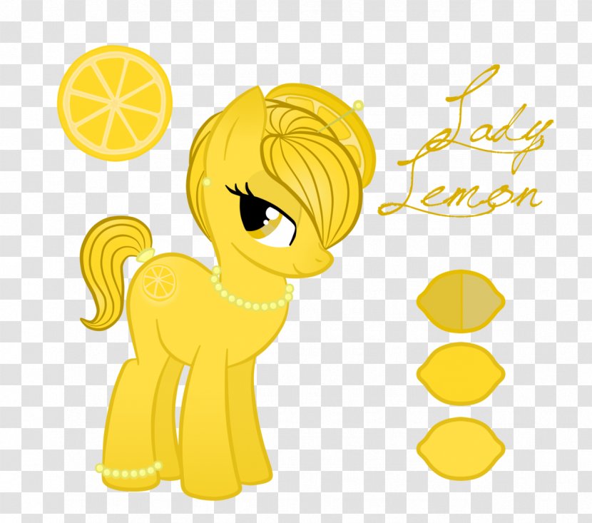 Pony Horse Lemon Balm Clip Art - Cartoon Transparent PNG