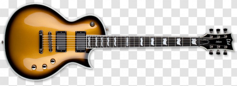 ESP Guitars Electric Guitar LTD EC-1000 PRS - Watercolor Transparent PNG