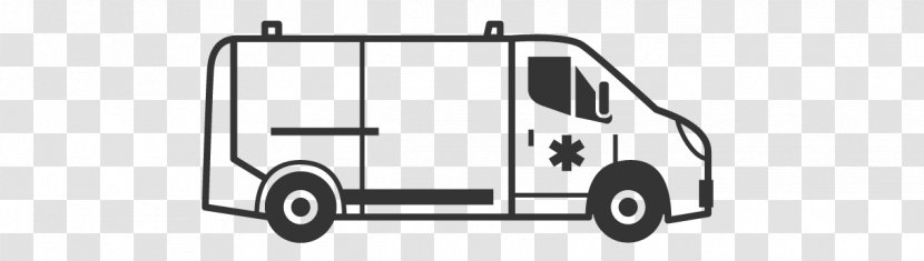 Car Door Commercial Vehicle Compact Emergency - Black And White - Catering Trucks Panels Transparent PNG