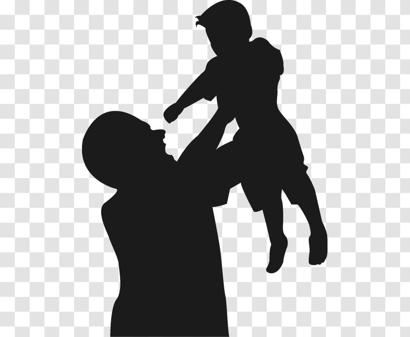 Fathers Day - Joint - Father's Vector Silhouettes Transparent PNG