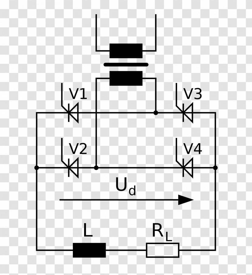 Electrical Network Rectifier Bridge Circuit B2C-Gleichrichter Power Converters - Frame - B2C Transparent PNG