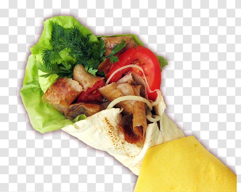 Korean Taco Ali Baba Fattoush Burrito Vegetarian Cuisine - Mediterranean Food - Alibaba Transparent PNG