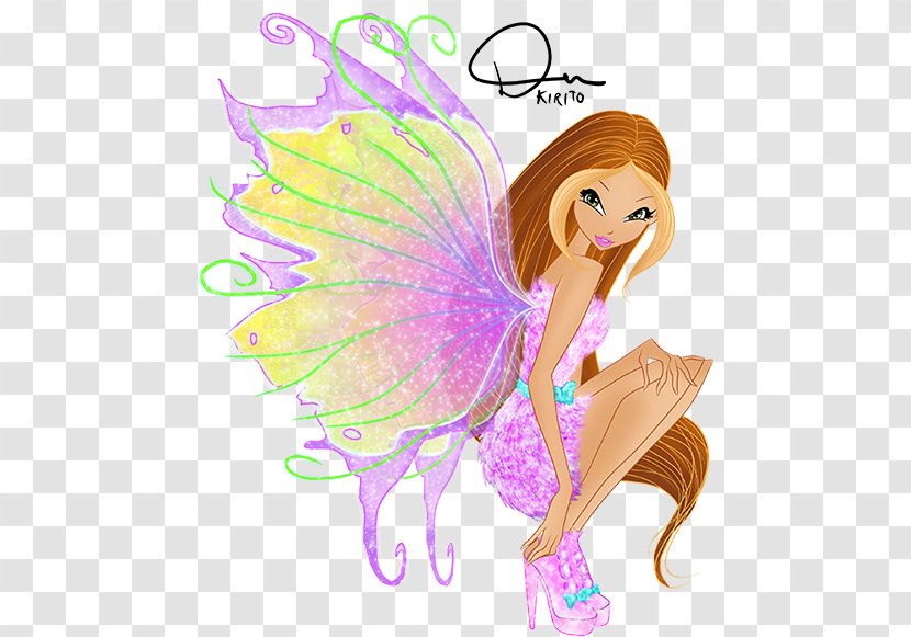 Flora Tecna Bloom Stella Roxy - Winx Club Transparent PNG