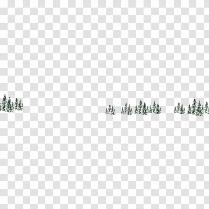 Pine Snow Winter - Texture Transparent PNG