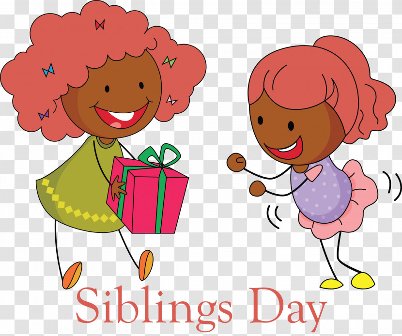 Happy Siblings Day Transparent PNG