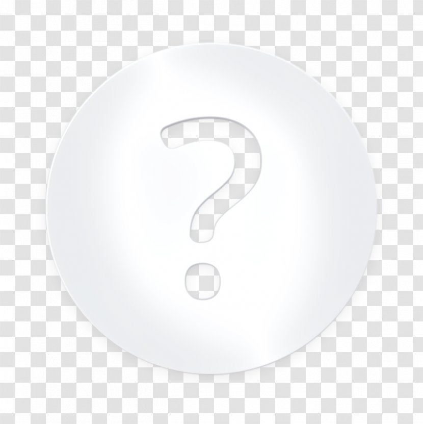 Faq Icon Full Question - Number - Blackandwhite Logo Transparent PNG