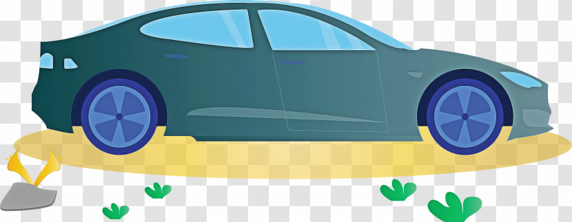 Car Vehicle Blue Vehicle Door Rim Transparent PNG