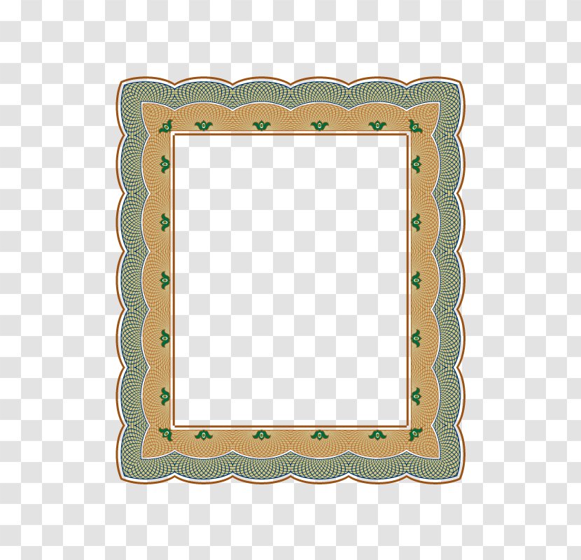 Motif Pattern - Ornament - Grass Decorative Border Transparent PNG