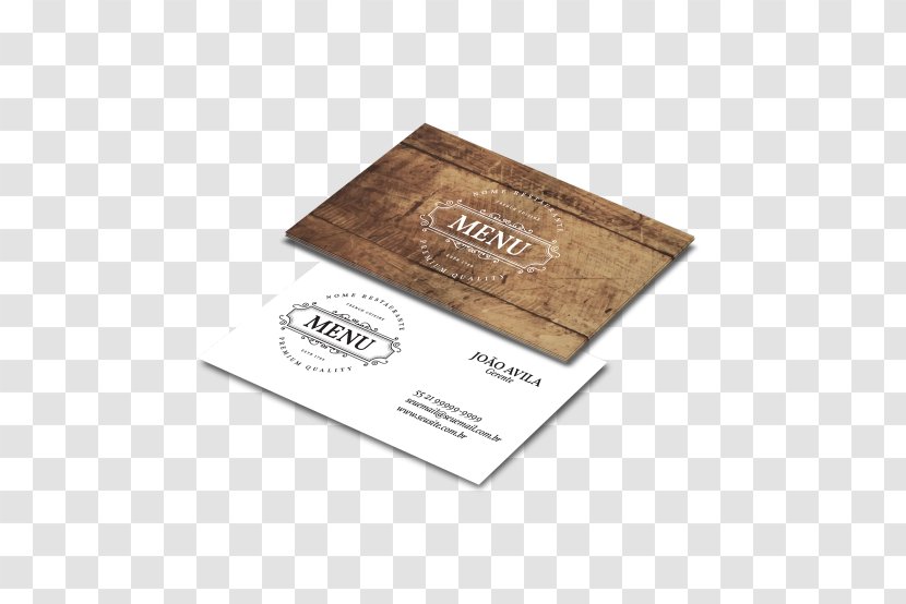 Restaurant Business Cards Cafe Coated Paper Pizza - Brand - Ripper Transparent PNG