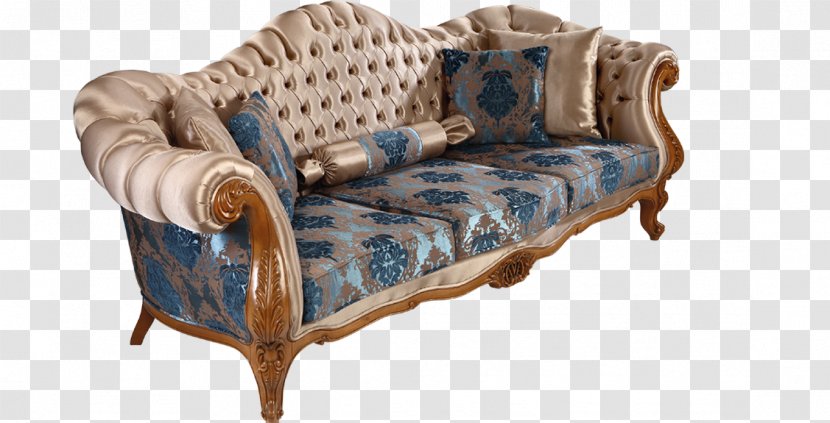 Loveseat Couch Chair Wood Transparent PNG
