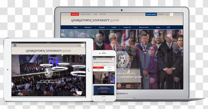 Georgetown University In Qatar School Of Foreign Service Educational Institution - Web Portal Transparent PNG