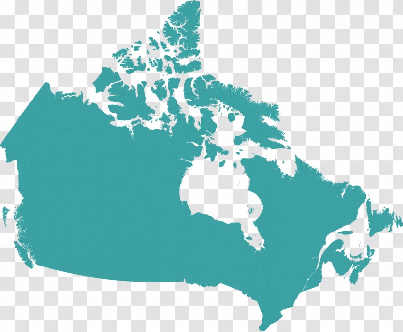 Provinces And Territories Of Canada Vector Map - Can Stock Photo Transparent PNG