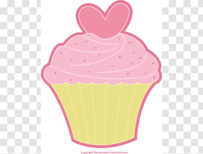Cupcake Valentines Day Muffin Icing Clip Art - Food - Cute Cupcakes Cliparts Transparent PNG
