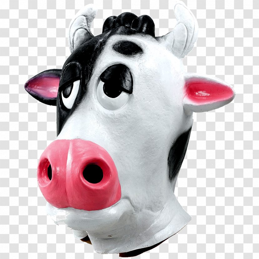 Costume Party Mask Cattle Clothing - Latex Transparent PNG