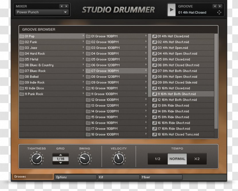 Abbey Road Superior Drummer Drums Native Instruments - Silhouette Transparent PNG