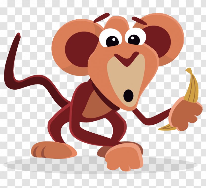 Amazing Monkeys Drawing Clip Art - Funny Monkey Cliparts Transparent PNG