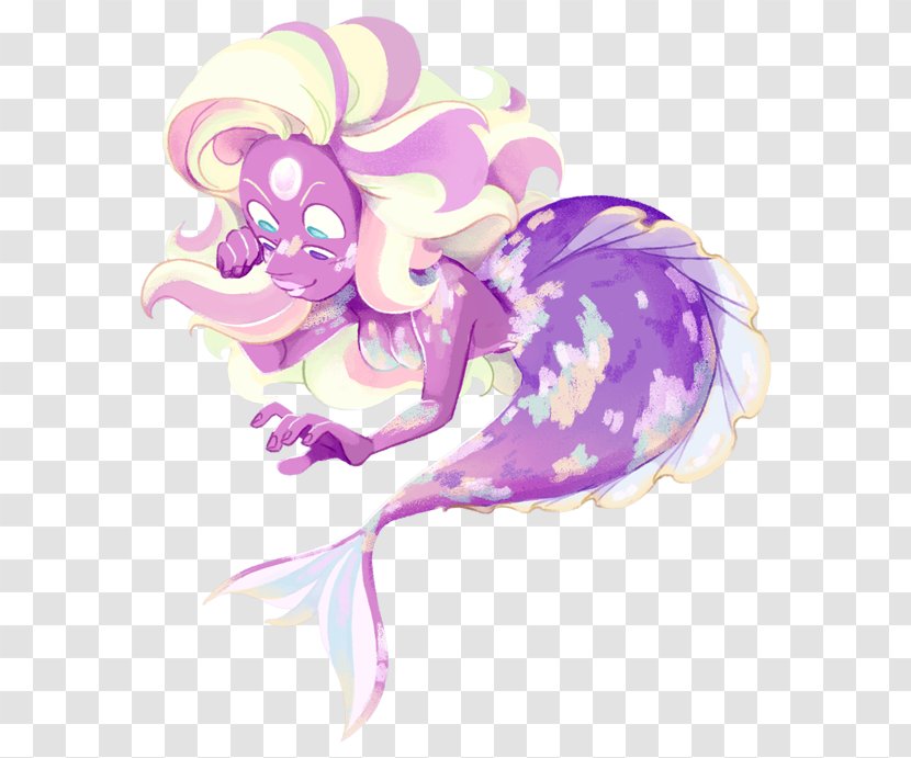 Mermaid Drawing Legendary Creature Fan Art - Silhouette Transparent PNG