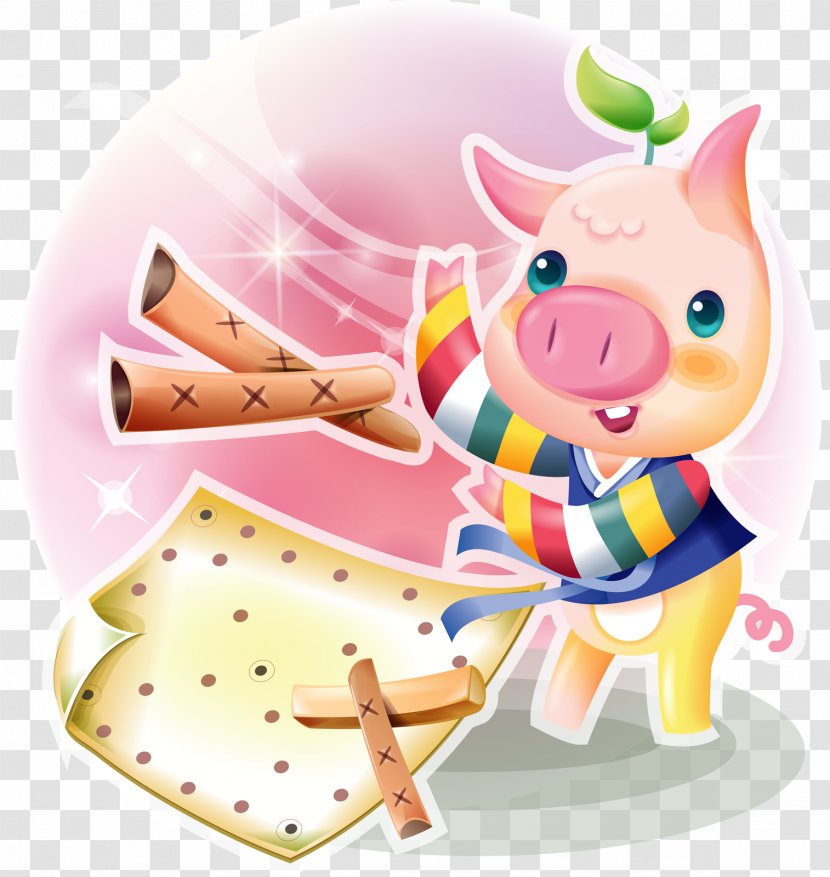Piglet Domestic Pig - Cartoon Transparent PNG
