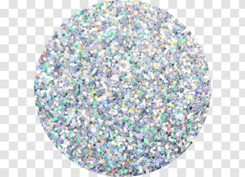 Glitter Cosmetics Pearlescent Coating Holography Eye Shadow - Glass - Silver Sequins Transparent PNG