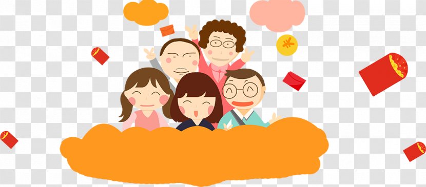 Cartoon Illustration - Flower - Characters Family Transparent PNG
