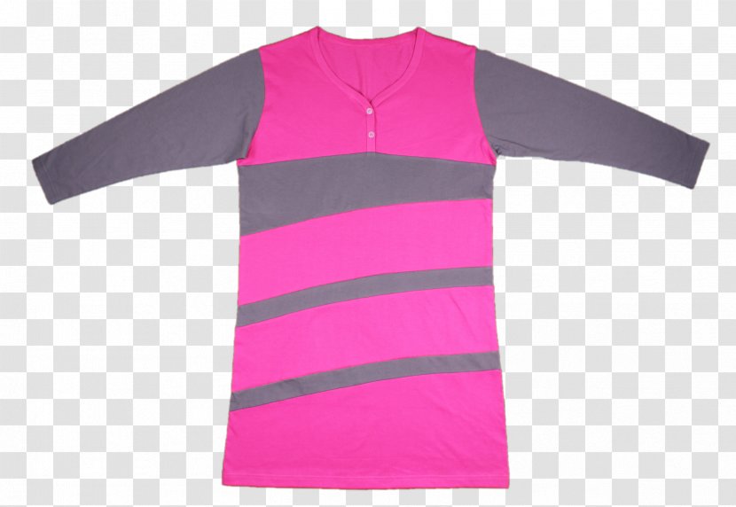Sleeve T-shirt Shoulder Pink M - Joint - Muslimah Wear Transparent PNG