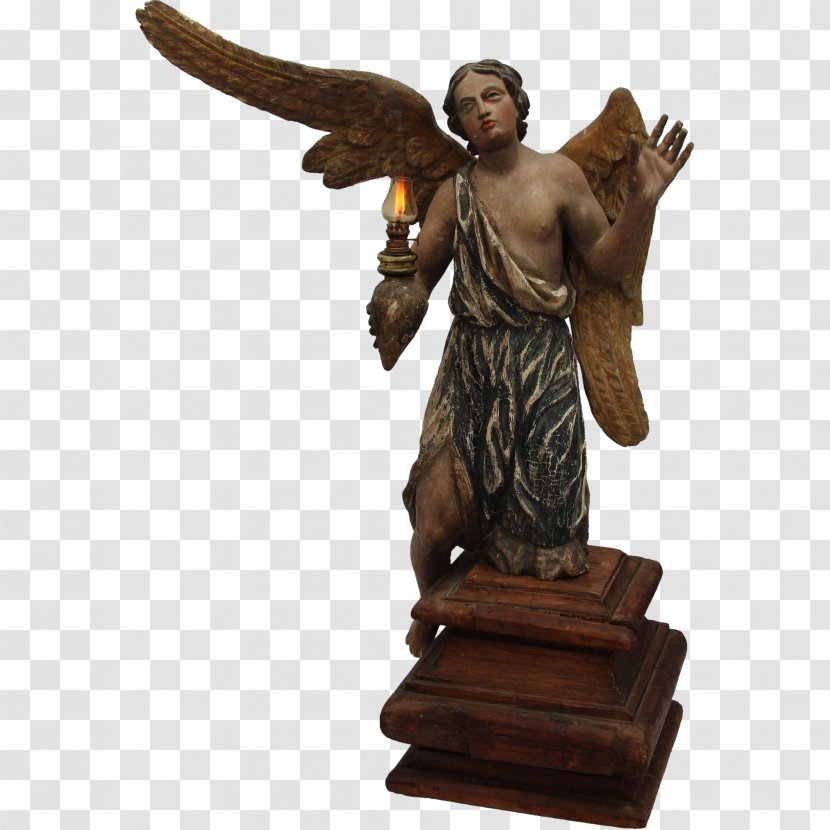 Putto Cherub Baroque Sculpture Bronze - Classicism - Angel Transparent PNG