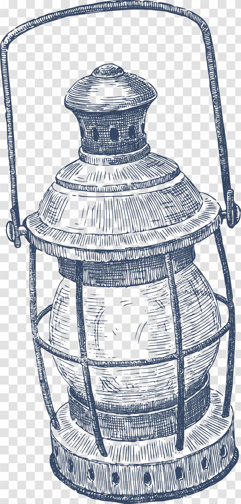 Lantern Lamp - Glass Bottle Transparent PNG