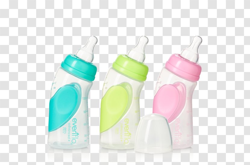 Baby Bottles Infant Milk Evenflo - Heart - Bottle Feeding Transparent PNG