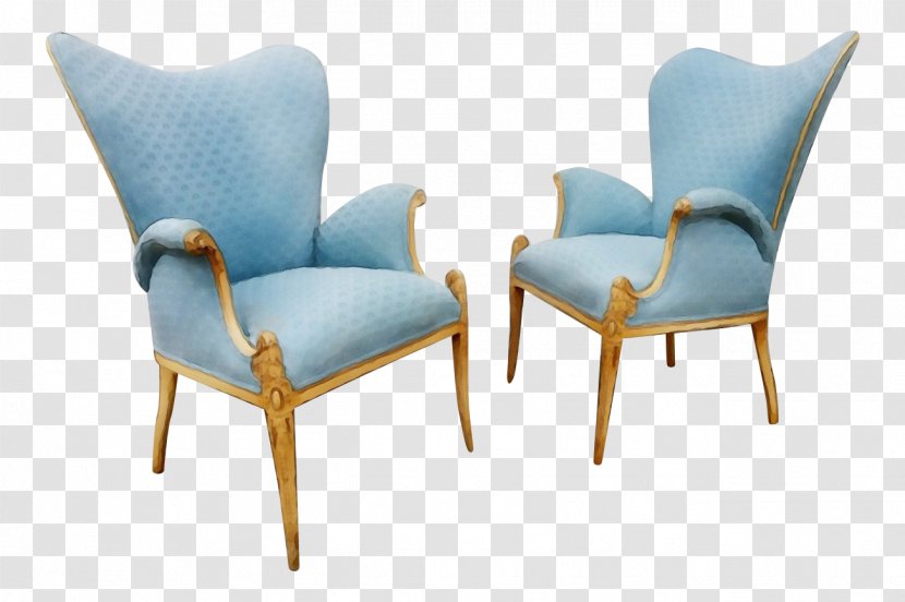 Chair - Azure - Room Transparent PNG