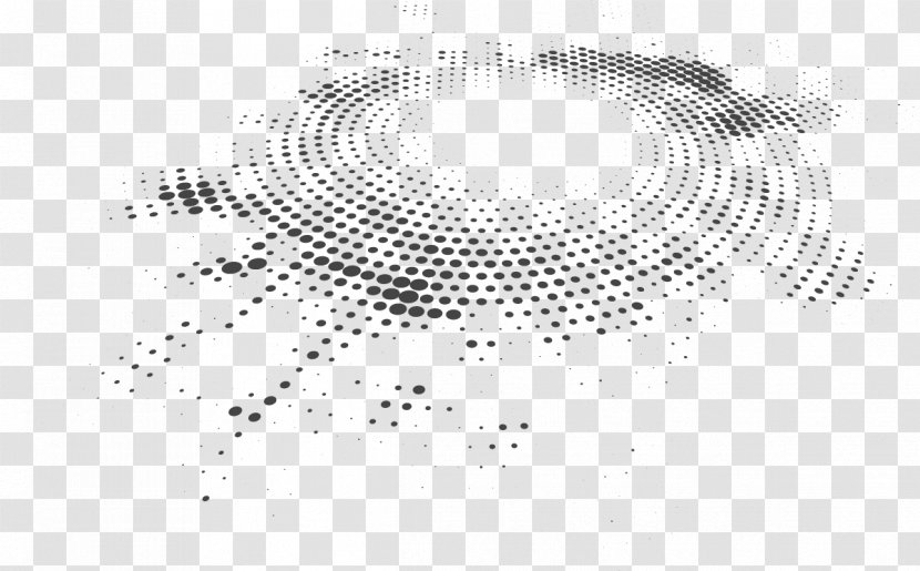Halftone Graphic Design - Color - Pointing Transparent PNG