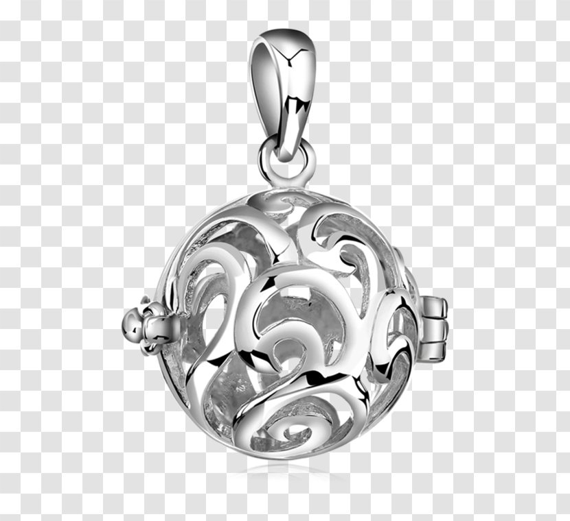 Locket Pomander Silver Jewellery Charms & Pendants - Jewelry Making Transparent PNG