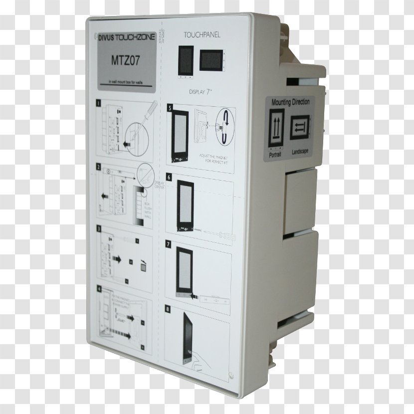 Circuit Breaker Electrical Network - Enclosure - Design Transparent PNG