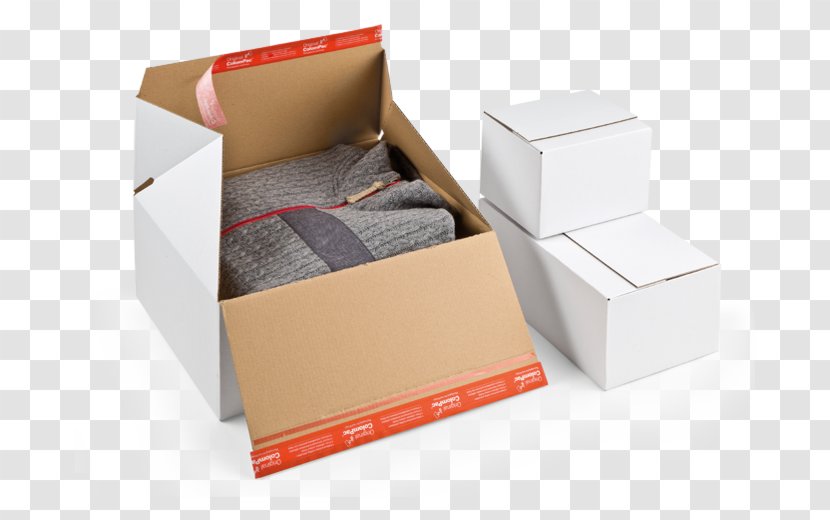 Packaging And Labeling Cardboard Box Product - Buchverpackung - Clon Transparent PNG