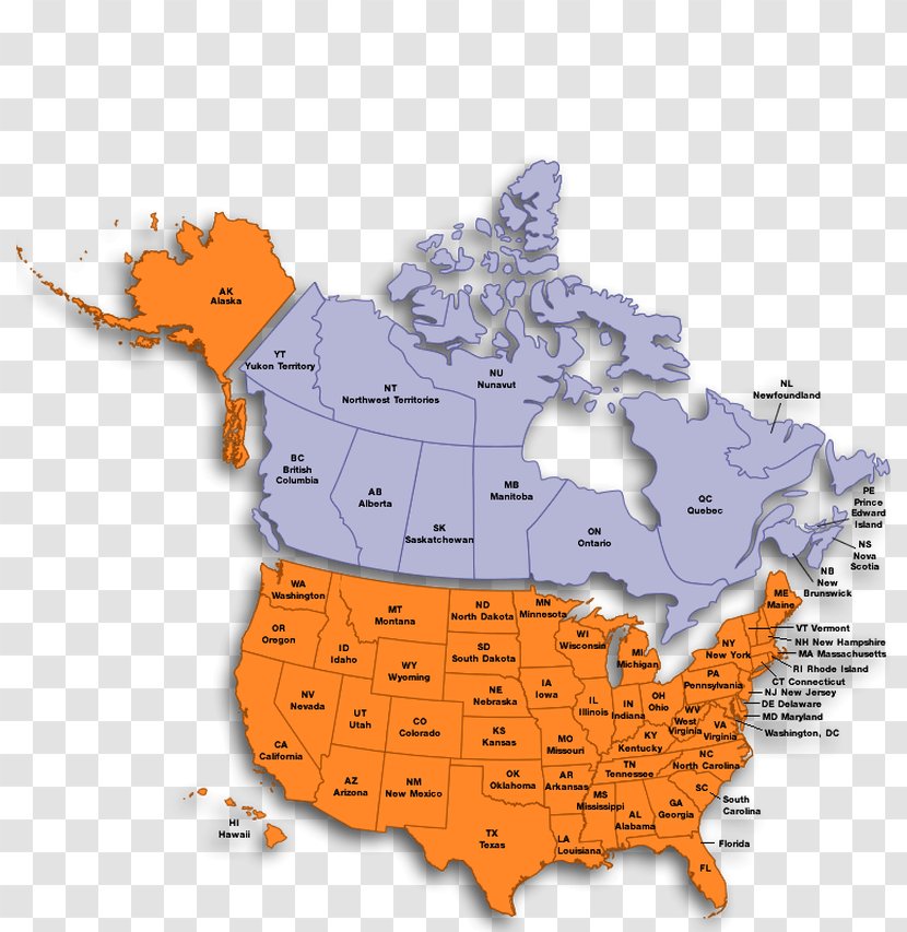 Third-party Logistics Cargo Fourth Party - We Belong - Canada Map Transparent PNG